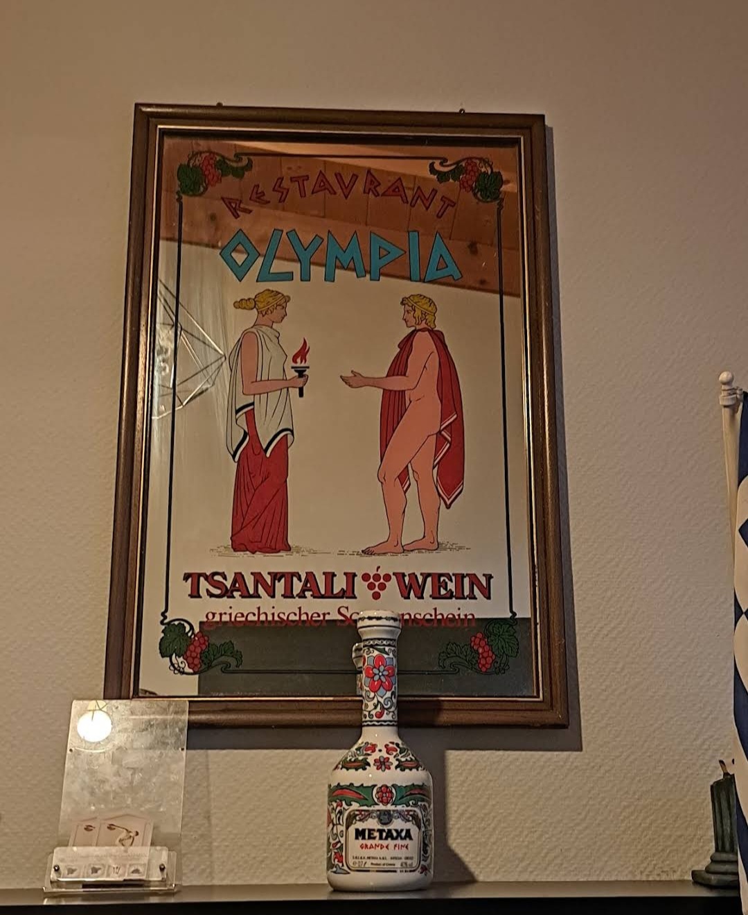 Restaurant Olympia – Wandbild